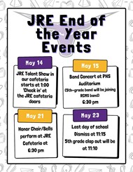 End of the Year Events